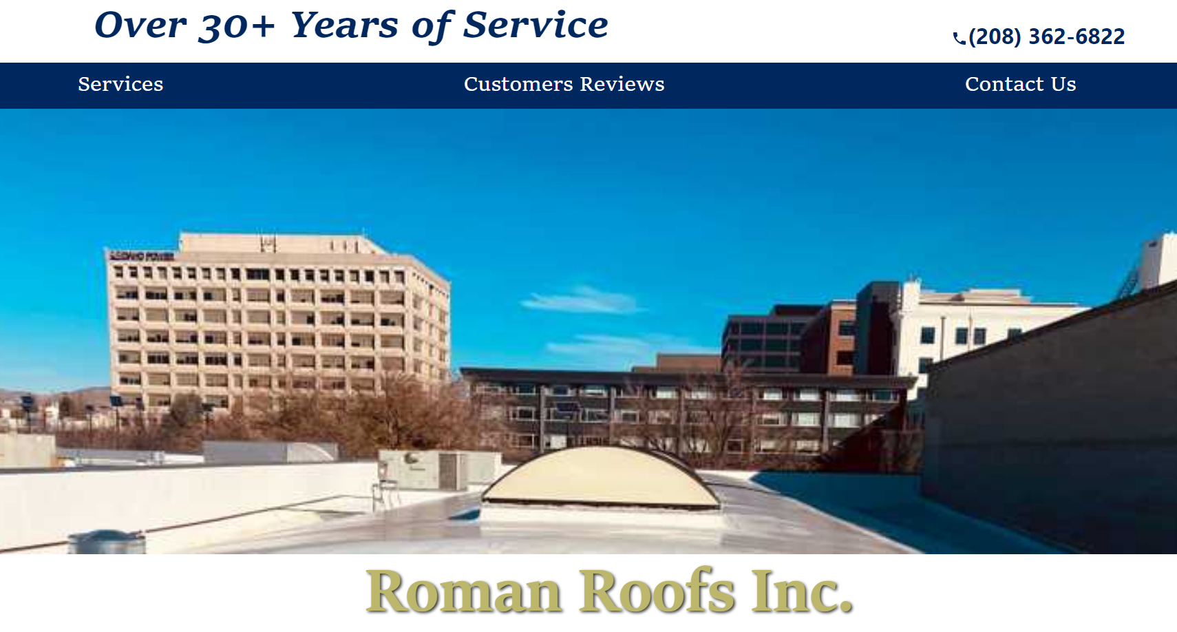 Roman Roofs Website